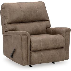 Signature Design by Ashley Navi Modern Recliner with Rocking Motion, Dark Brown