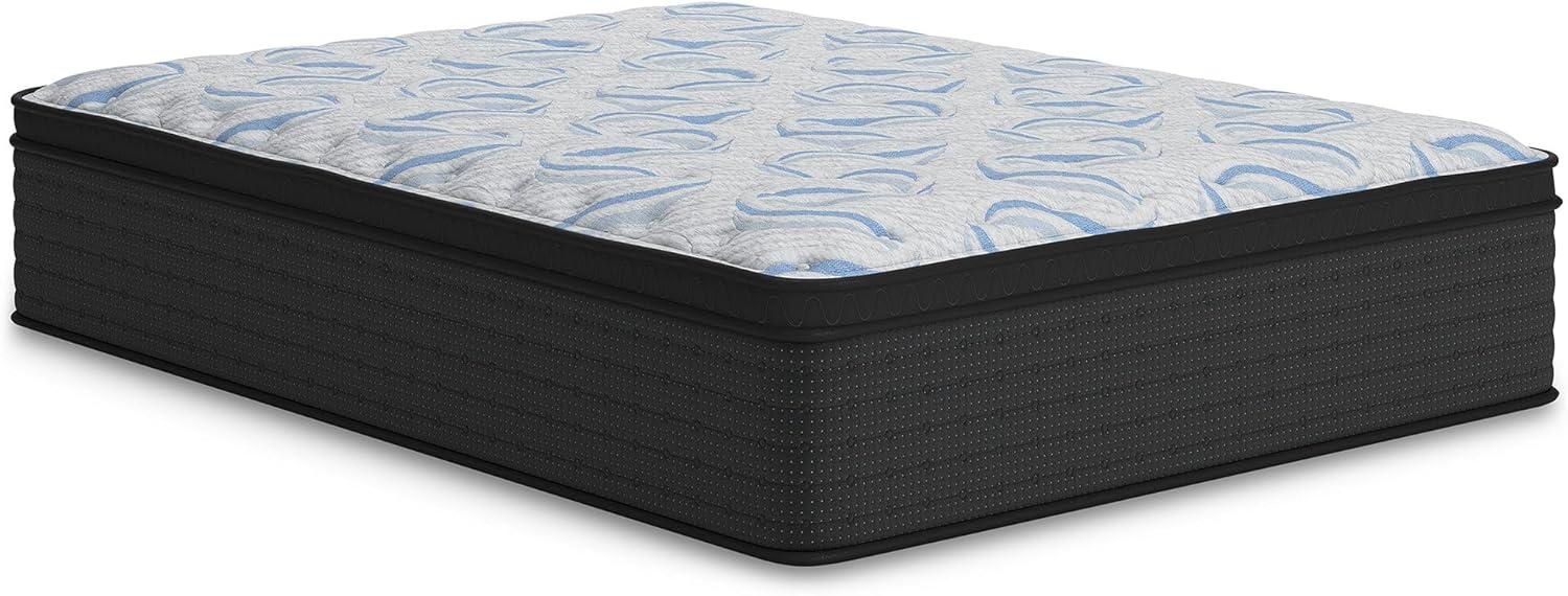 imageSignature Design by Ashley Elite Springs Plush 14 Inch Memory Foam Hybrid Mattress with Edge Support for Pressure Relief Queen Fiberglass Free Mattress in A BoxFull Mattress