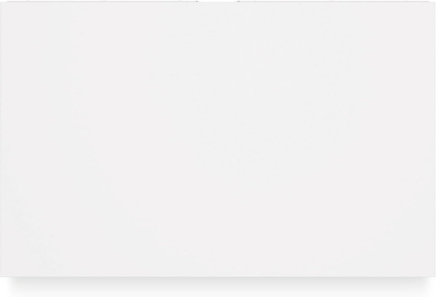 imageSignature Design by Ashley Hallityn Modern Freestanding 3Tier Bookcase with 2 Adjustable Shelves White