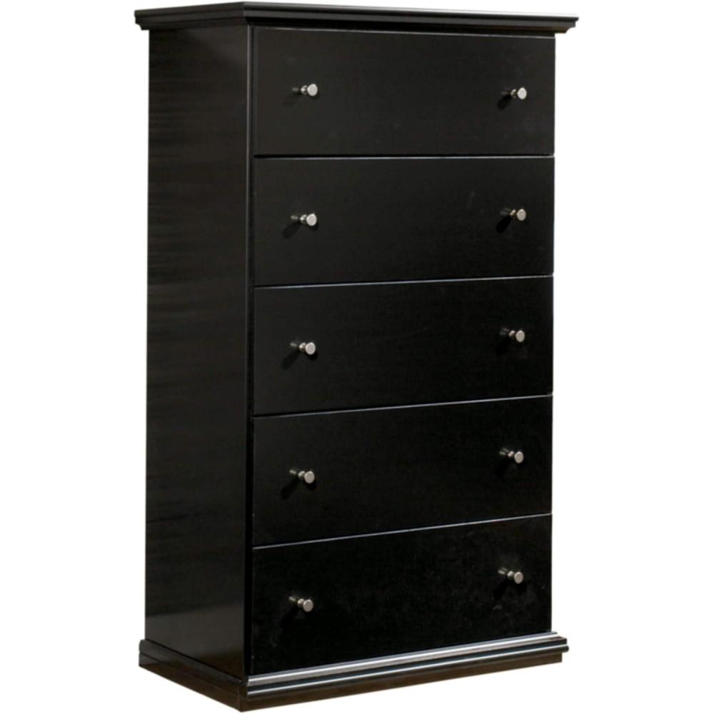 imageSignature Design by Ashley Bostwick Shoals Childrens Traditional 5 Drawer Chest of Drawers WhiteBlack