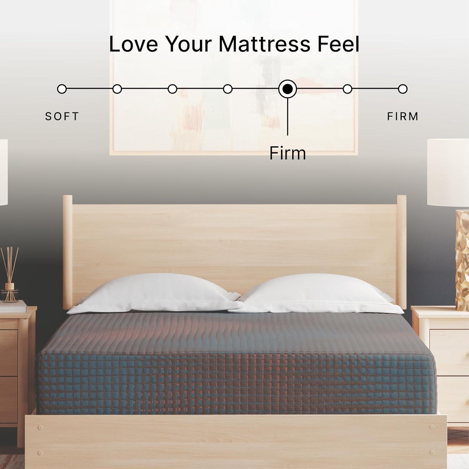 imageSignature Design by Ashley 13 Inch Hybrid Hot Buy Firm Mattress with Edge Support KingCali King