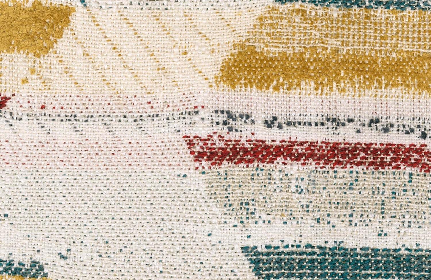 imageSignature Design by Ashley Keerwick Scandinavian Sofa with 4 Toss Pillows YellowYellow