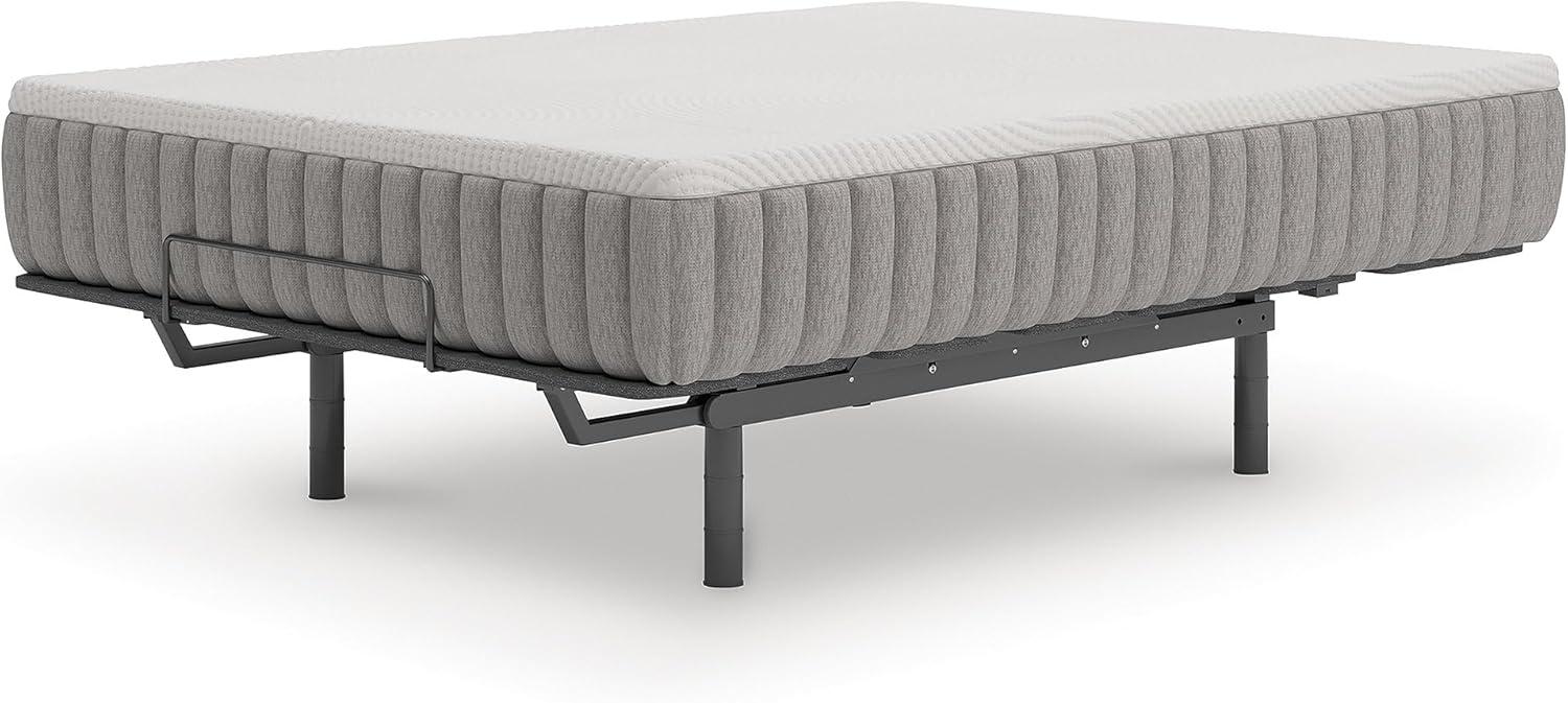 imageSignature Design by Ashley Terra Sleep Hybrid 12 Inch Latex Foam Medium Breathable Mattress with Pressure Relief Queen