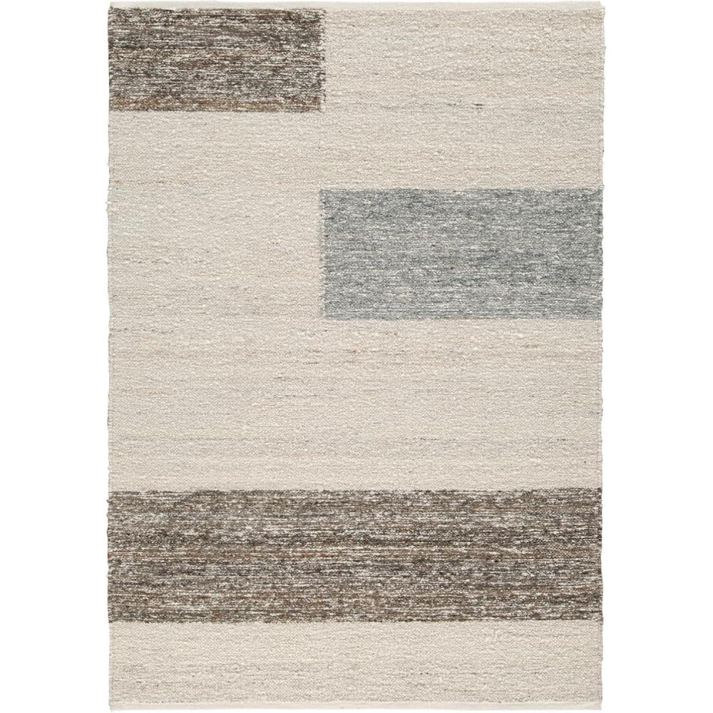 imageSignature Design by Ashley Barus Vintage Indoor Striped Handwoven Medium 5 x 7 Rug Dark Brown ampamp Beige5 x 7 Rectangular