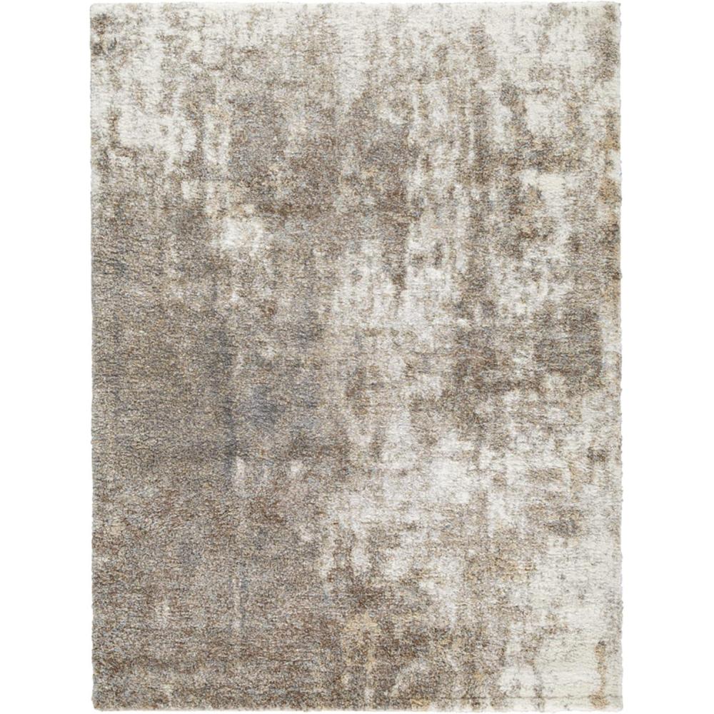 imageSignature Design by Ashley Pearidge Contemporary 5x7 Area Rug Light Brown ampamp White53 x 7 Rectangular