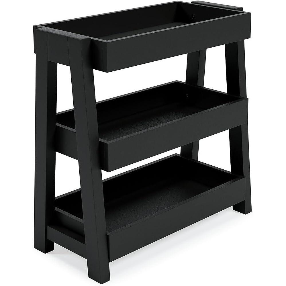 imageSignature Design by Ashley Blariden Modern Childrens Accent Shelf CharcoalBlack