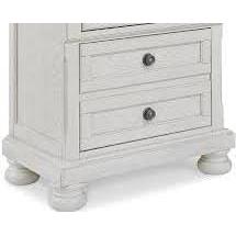 imageSignature Design by Ashley Robbinsdale Coastal Under Bed Storage with Casters ONLY White