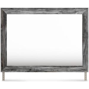 Ashley Furniture Thyven 31″ x 42″ Wood Bedroom Mirror in Smoky Gray