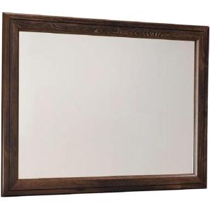 Ashley Furniture Signature Design – Quinden Bedroom Mirror – Component Piece – Dark Brown