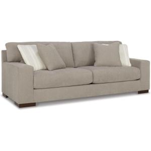 Signature Design by Ashley Maggie Contemporary Sofa for Living Room, Light Brown(Light Brown)