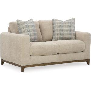 Signature Design by Ashley Parklynn Classic Loveseat for Living Room, Beige