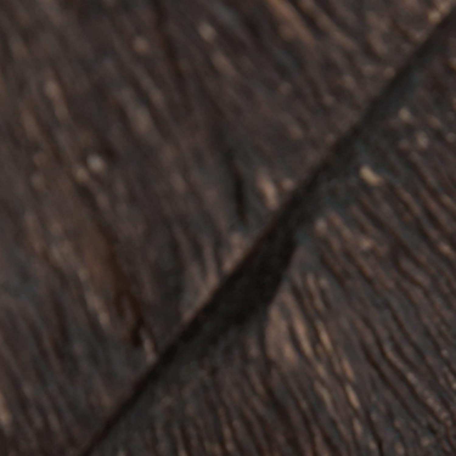 imageSignature Design by Ashley Dashburn Casual Antiqued Wood and Metal 12quot Sculpture White ampamp BlackBlack Dark Brown