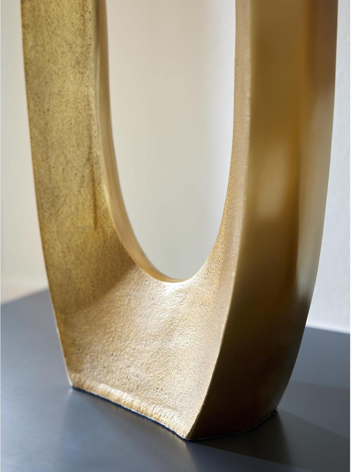 imageSignature Design by Ashley Lawtonville Glam Indoor Metal Vase MetallicMedium