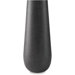 Signature Design by Ashley Fynn 21″ Contemporary Metal Vase, Antique White(Dark Brown)