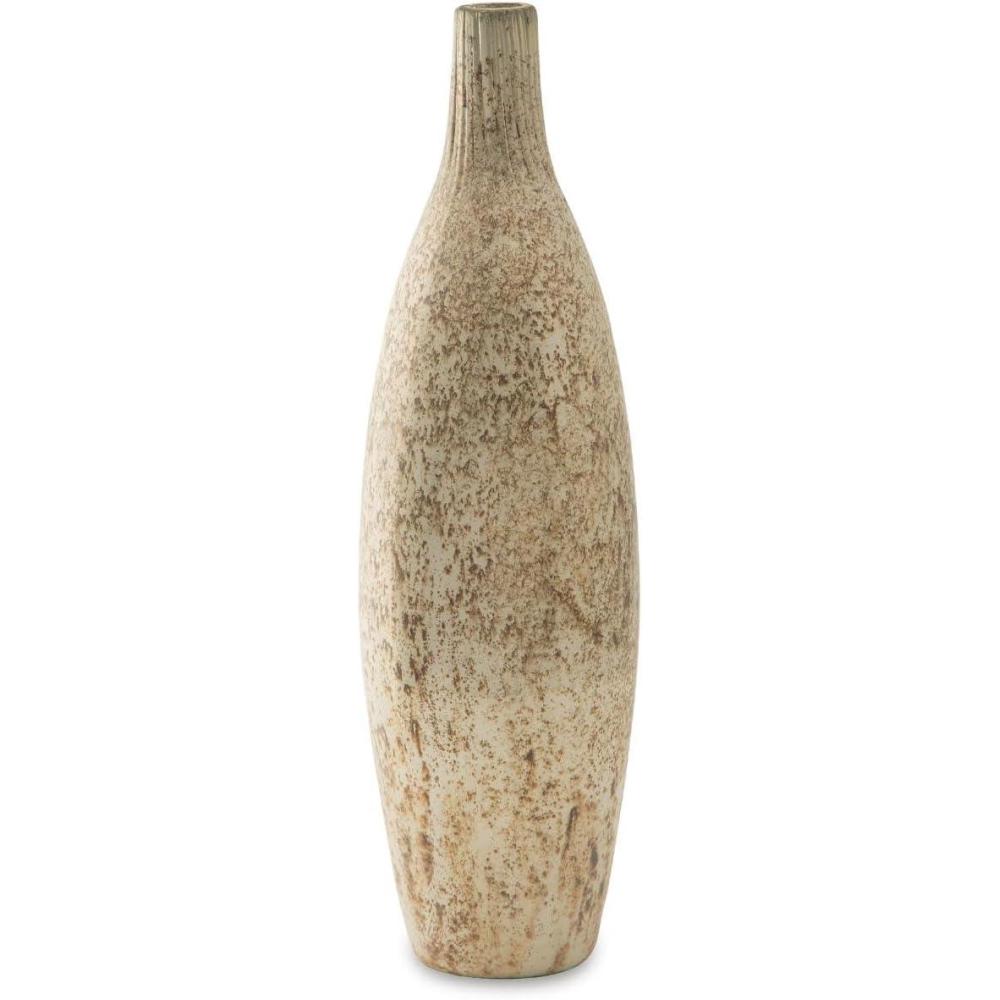 imageSignature Design by Ashley Plawite Contemporary Indoor Abstract Mercury Glass Tabletop Vase Chrome ampamp MetallicChrome  Metallic