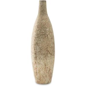 Signature Design by Ashley Plawite Contemporary Indoor Abstract Mercury Glass Tabletop Vase, Chrome & Metallic(Chrome & Metallic)