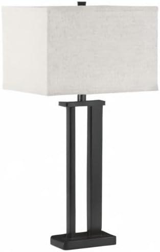 imageSignature Design by Ashley Aniela Contemporary 29quot Table Lamp with Open Silhouette 2 Count BronzeBronze