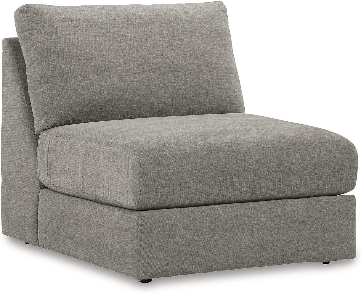 imageSignature Design by Ashley Casual Avaliyah LShape LeftArm Facing 6Piece Sectional with Reversible Cushion and Armrest GrayGrey