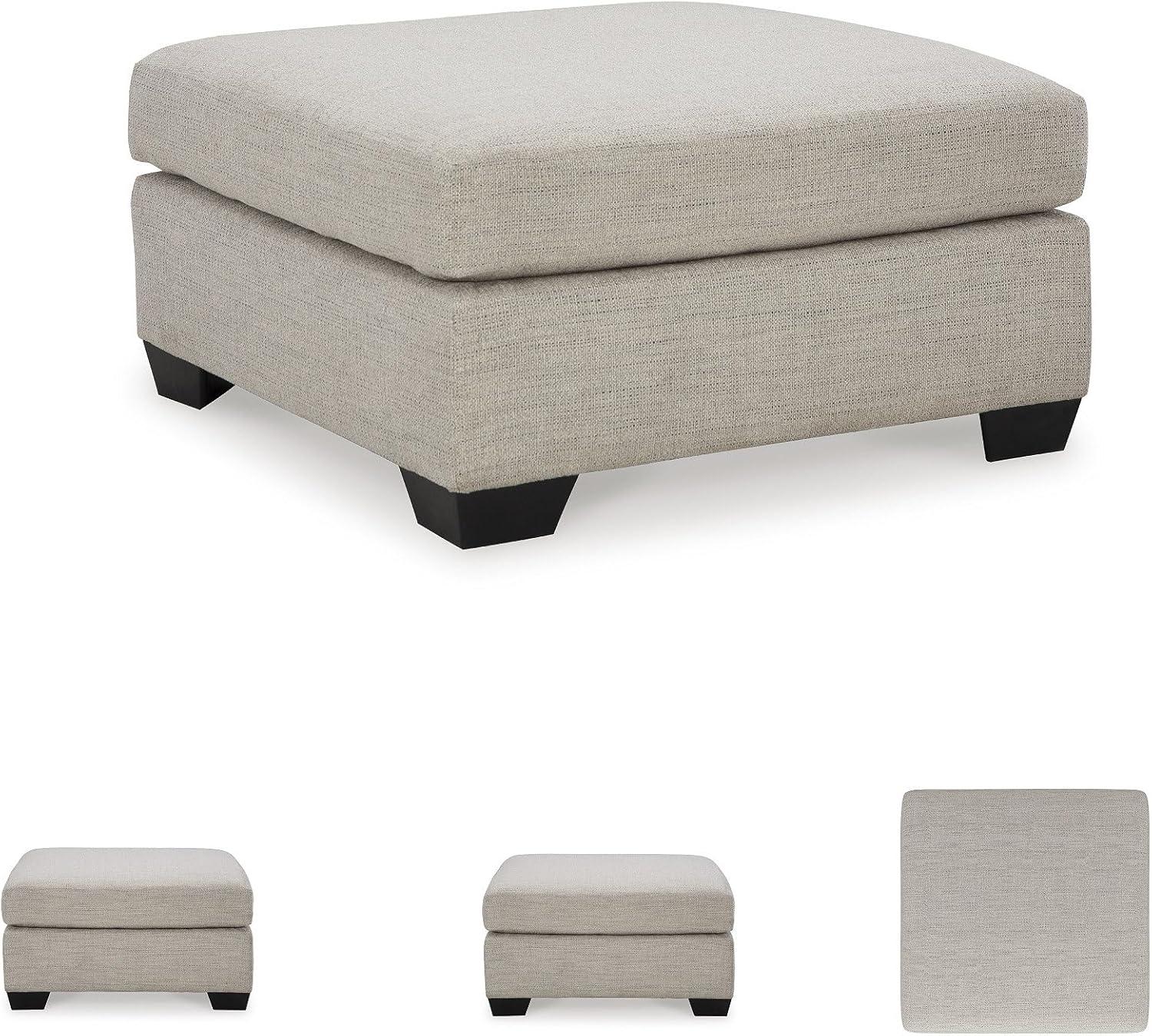 imageSignature Design by Ashley Casual Avaliyah LShape LeftArm Facing 6Piece Sectional with Reversible Cushion and Armrest GrayLight Gray