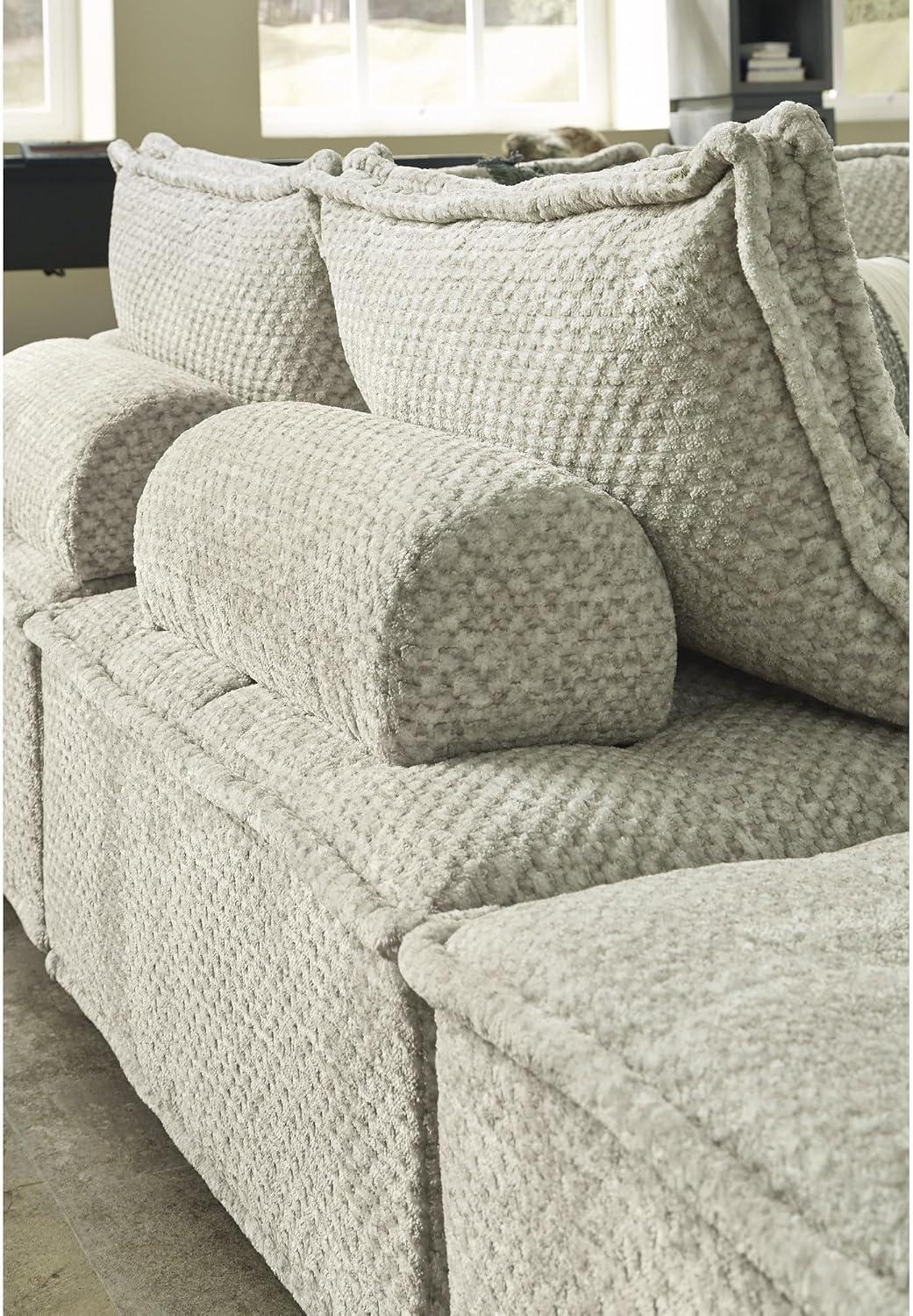 imageSignature Design by Ashley Casual Bales LShape Tufted 5Piece Modular Seating with Non Slip Deck and Non Slip Feet BeigeTaupe