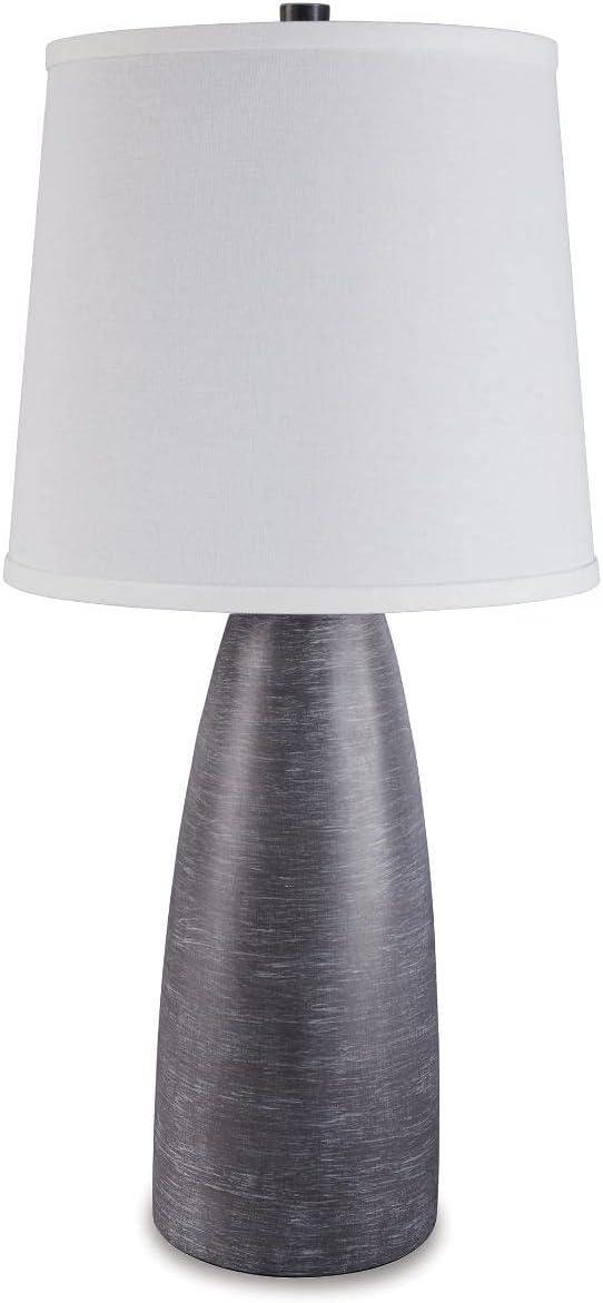 imageSignature Design by Ashley Mahima Eclectic Paper Table Lamp 2 Count  255quot Black ampamp WhiteShavontae