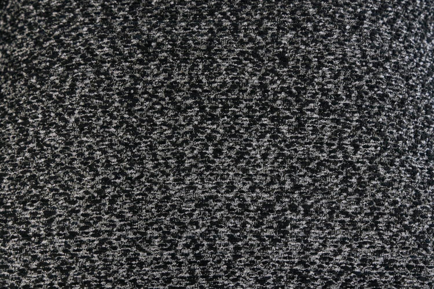 imageSignature Design by Ashley MidnightMadness Casual Anti Sag LeftArm Facing 3Piece Sectional with Chaise Reversible Seat Cushions and 10 Accent Pillows Dark BrownBlack