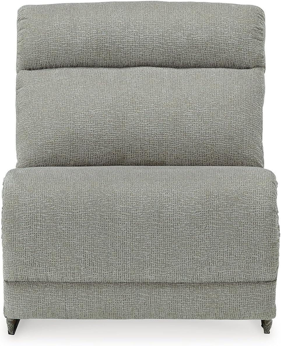 imageSignature Design by Ashley Modern Colleyville UShape LeftArm Facing 5Piece Power Reclining Sectional with USB Charging Ports and Armrest Light GrayLeft Arm Facing