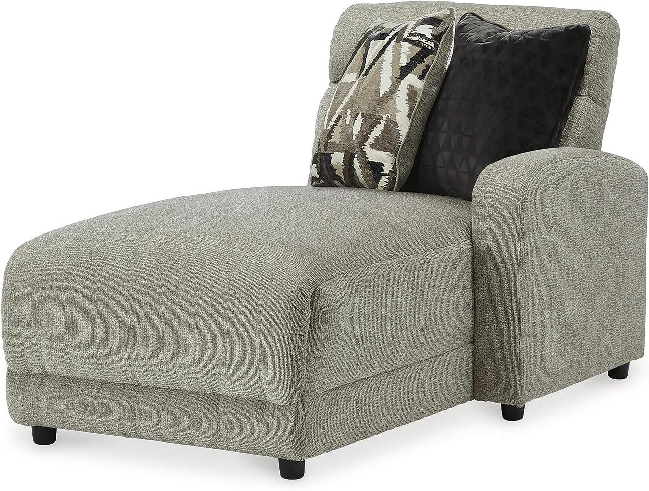 imageSignature Design by Ashley Modern Colleyville UShape LeftArm Facing 5Piece Power Reclining Sectional with USB Charging Ports and Armrest Light GrayLeft Arm Facing