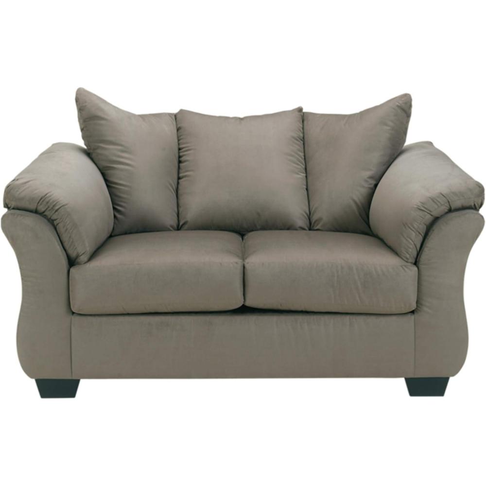 imageSignature Design by Ashley Darcy Casual Plush Loveseat BlackGrey