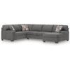3 Piece Sleeper Sectional with Chaise