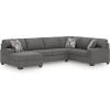 3-Piece Sectional with Chaise