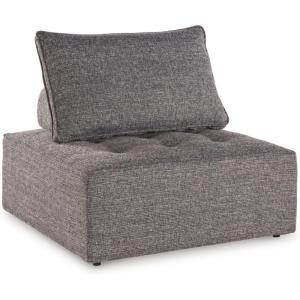 Signature Design by Ashley Casual Bales L-Shape Tufted 5-Piece Modular Seating with Non Slip Deck and Non Slip Feet, Beige(Grey)