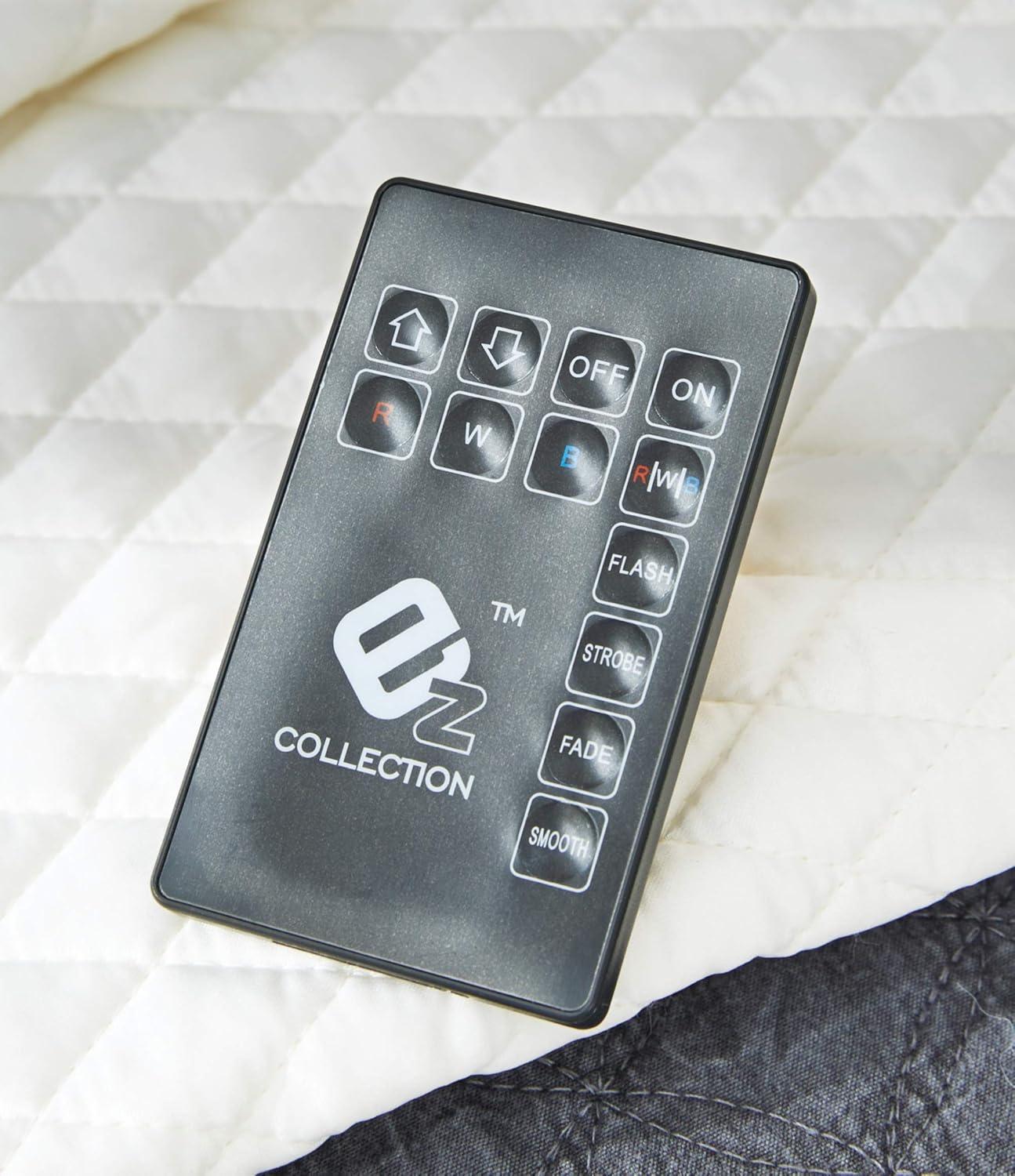 imageSignature Design by Ashley Lodanna Modern Glam Faux Leather Upholstered LED Panel Headboard ONLY Queen GrayGray