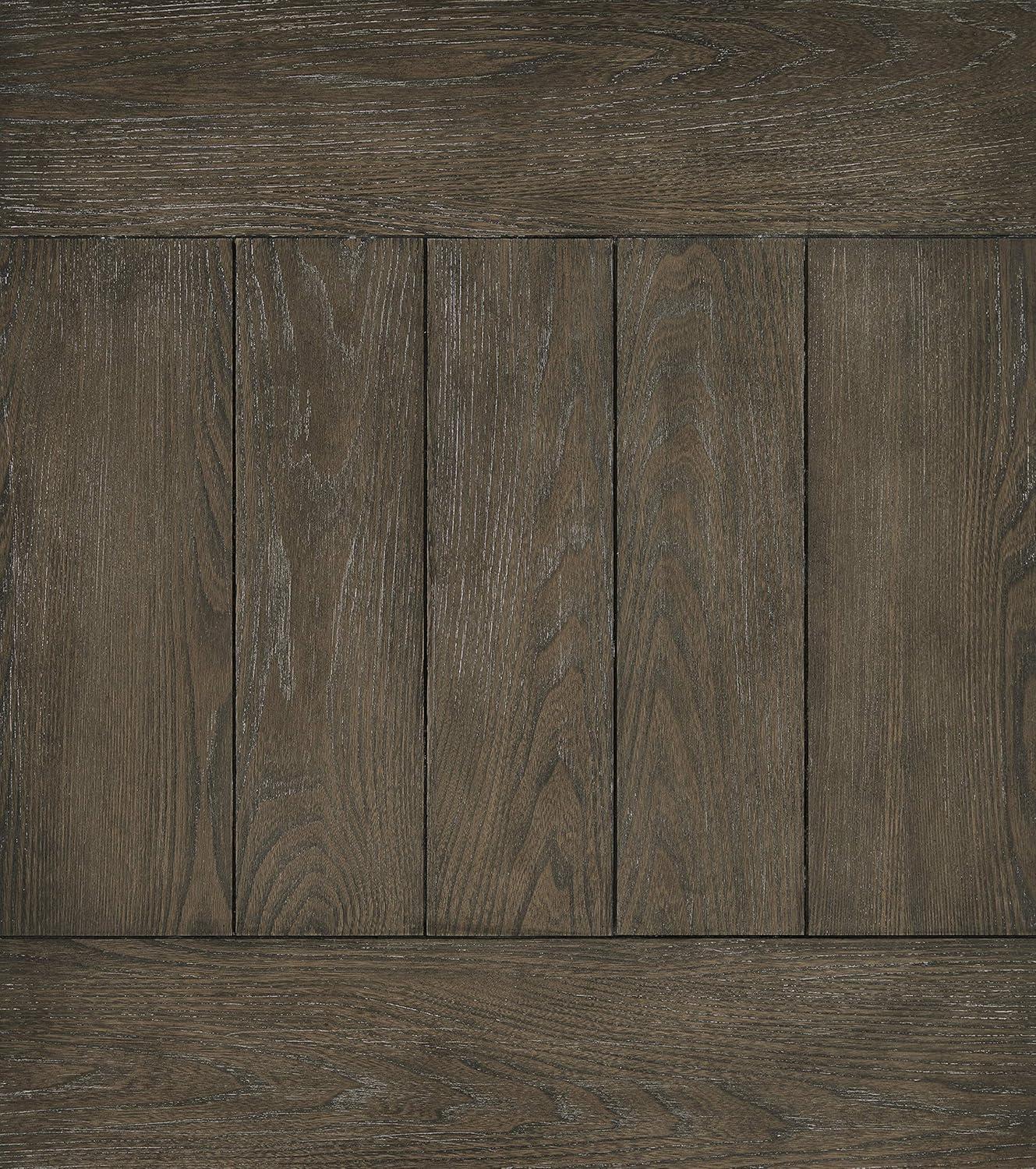 imageSignature Design by Ashley Arlendyne Traditional Oversized End Table with Open Lower Shelf Antique WhiteBrown