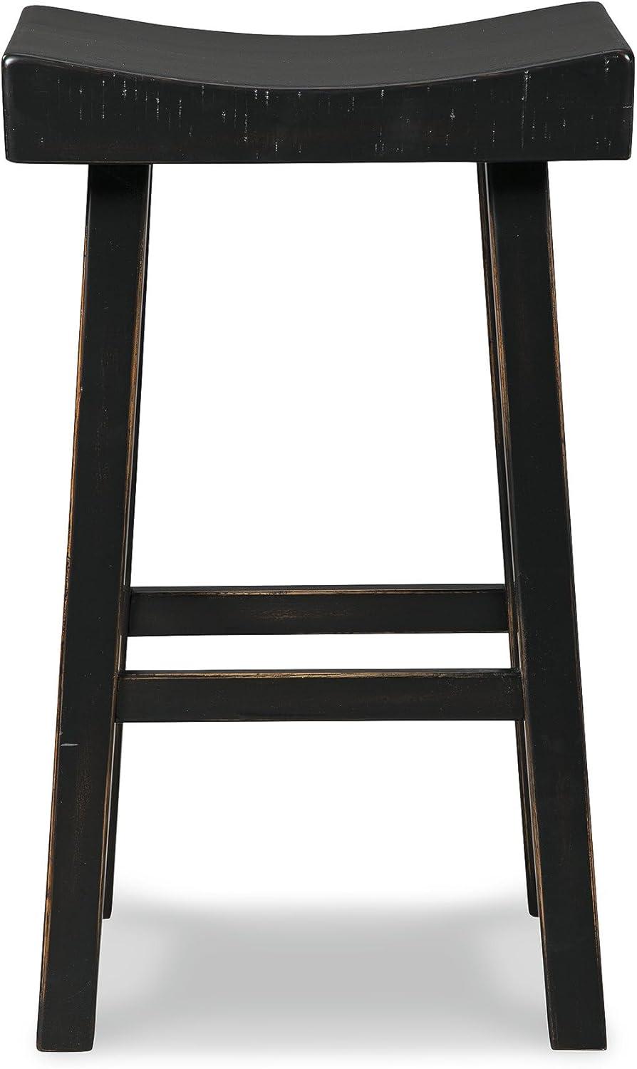 imageSignature Design by Ashley Glosco Modern Farmhouse 25 Counter Height Barstool 2 Count BlackBlack