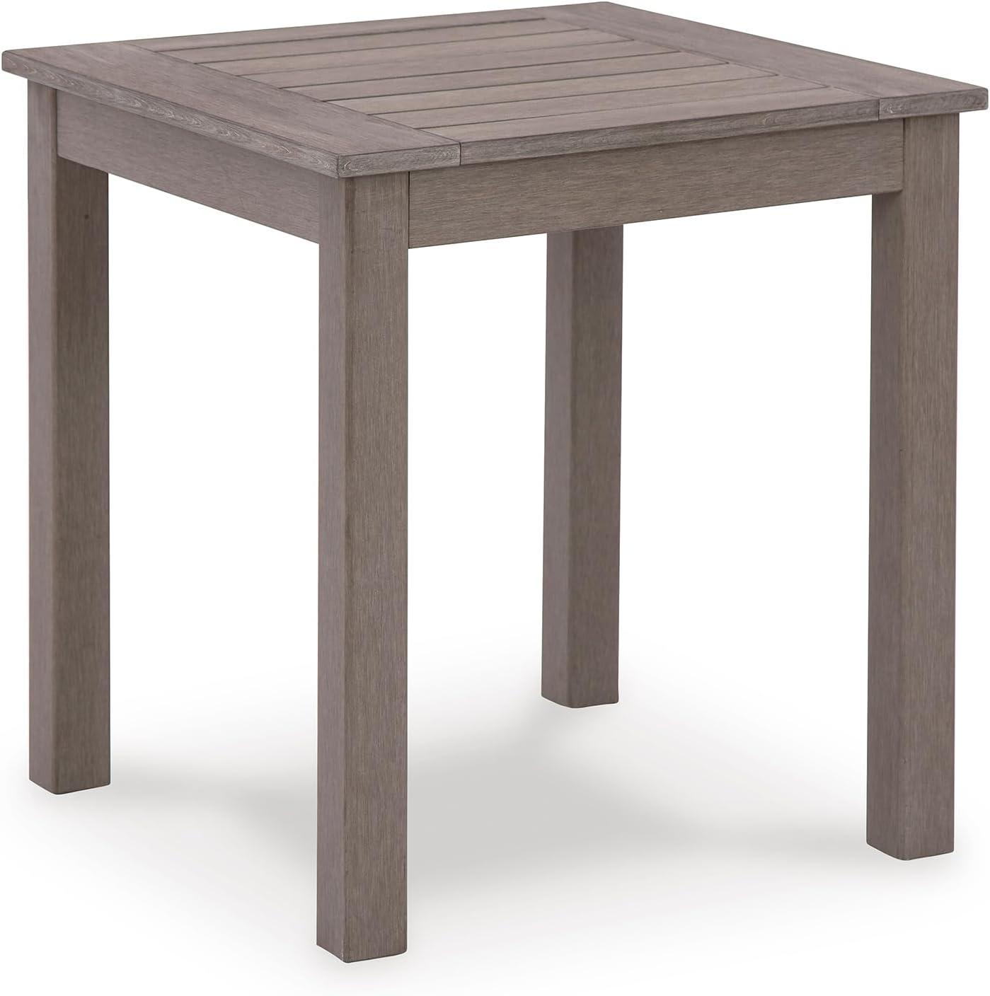 imageSignature Design by Ashley Hallow Creek Casual UV Resistant Resin Outdoor Coffee Table Light BrownDark Brown