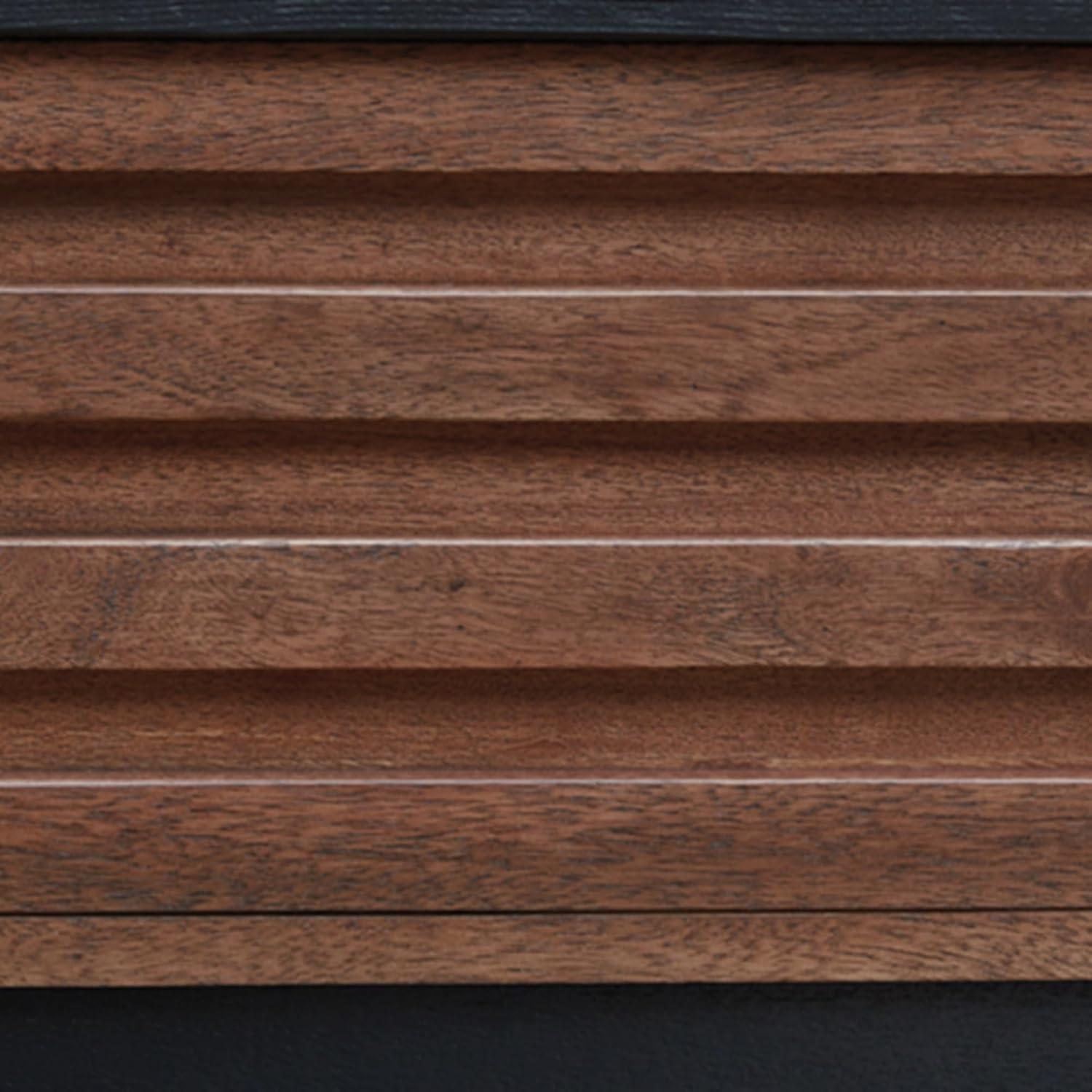 imageSignature Design by Ashley Kallari Casual Lift Top Coffee Table with 2 Storage Bins TwoTone Mango Wood 4775 W x 2625 D x 1963 H BrownBlackLiftTop Coffee Table