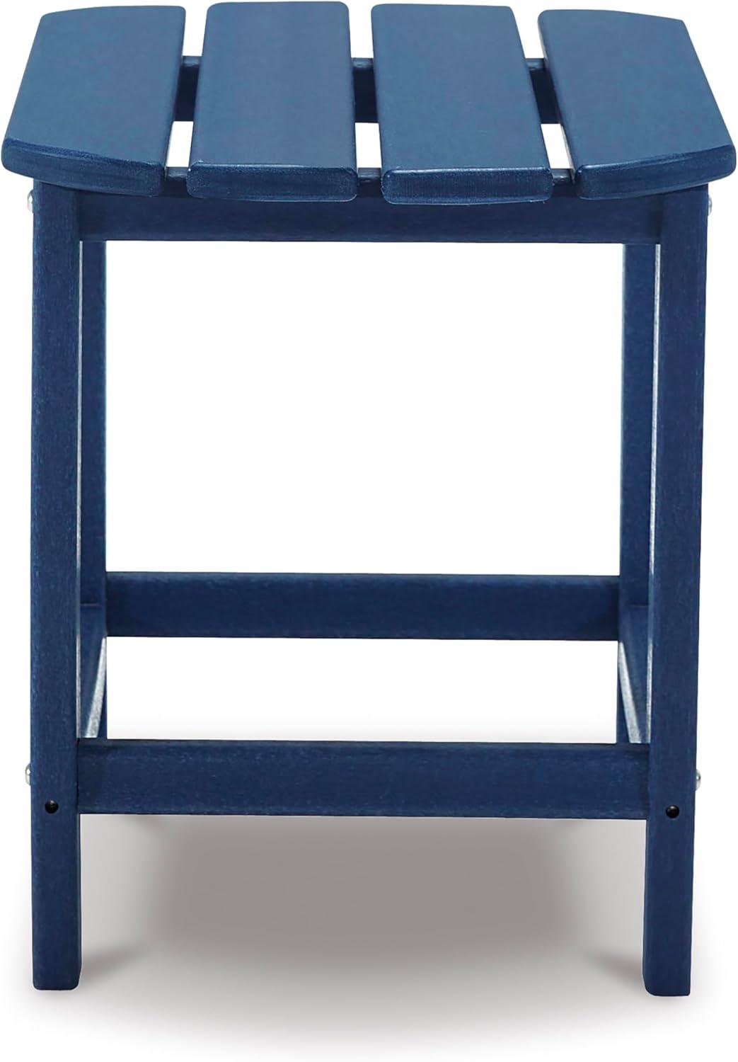imageSignature Design by Ashley Sundown Treasure Modern Weather Resistant Outdoor End Table BlackBlue