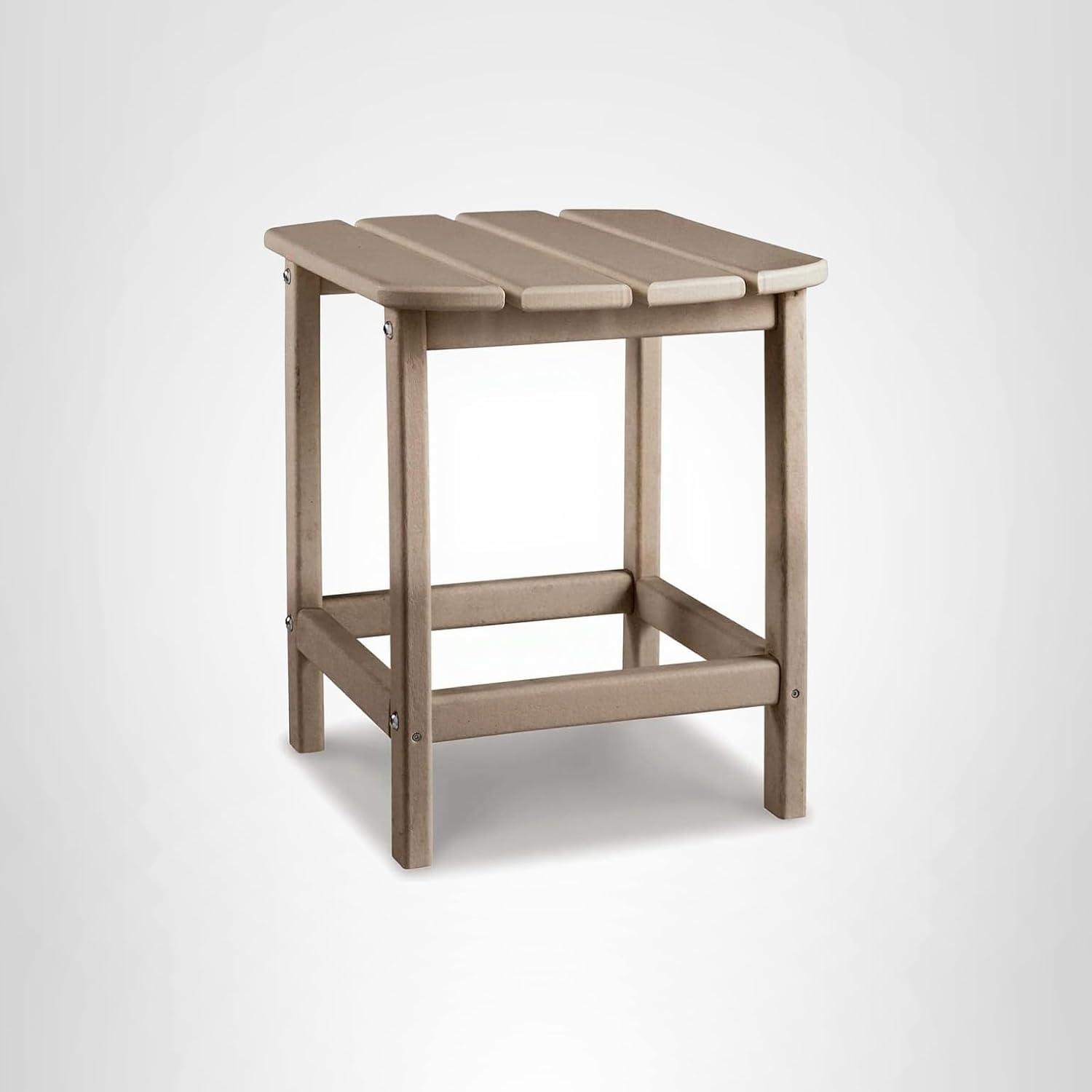 imageSignature Design by Ashley Sundown Treasure Modern Weather Resistant Outdoor End Table BlackGrey