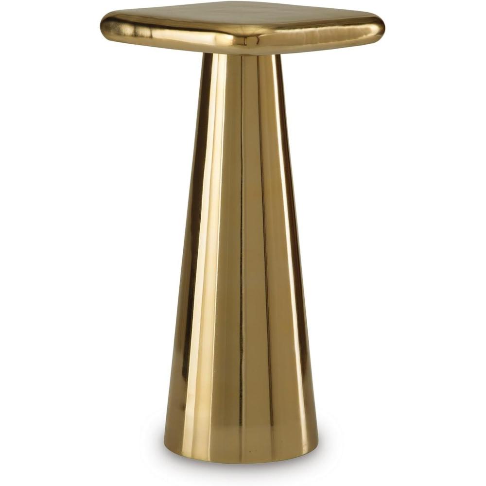 imageSignature Design by Ashley Dallenburg Glam Accent Table Metallic