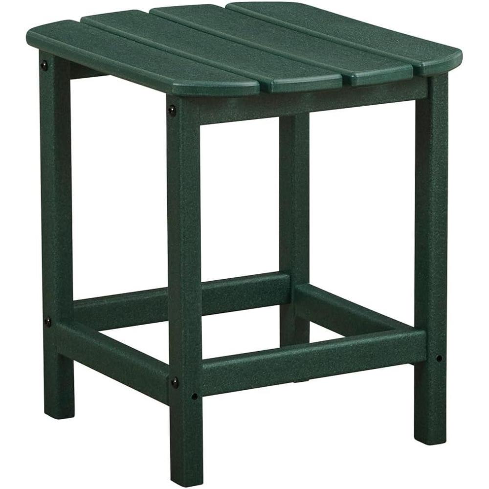 imageSignature Design by Ashley Sundown Treasure Modern Weather Resistant Outdoor End Table BlackGreen