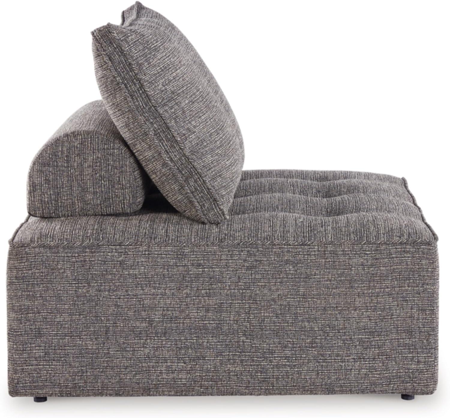 imageSignature Design by Ashley Bree Zee RightArm Facing Modern 4Piece Outdoor Sectional with Tufted Cushion GrayFloor Chair