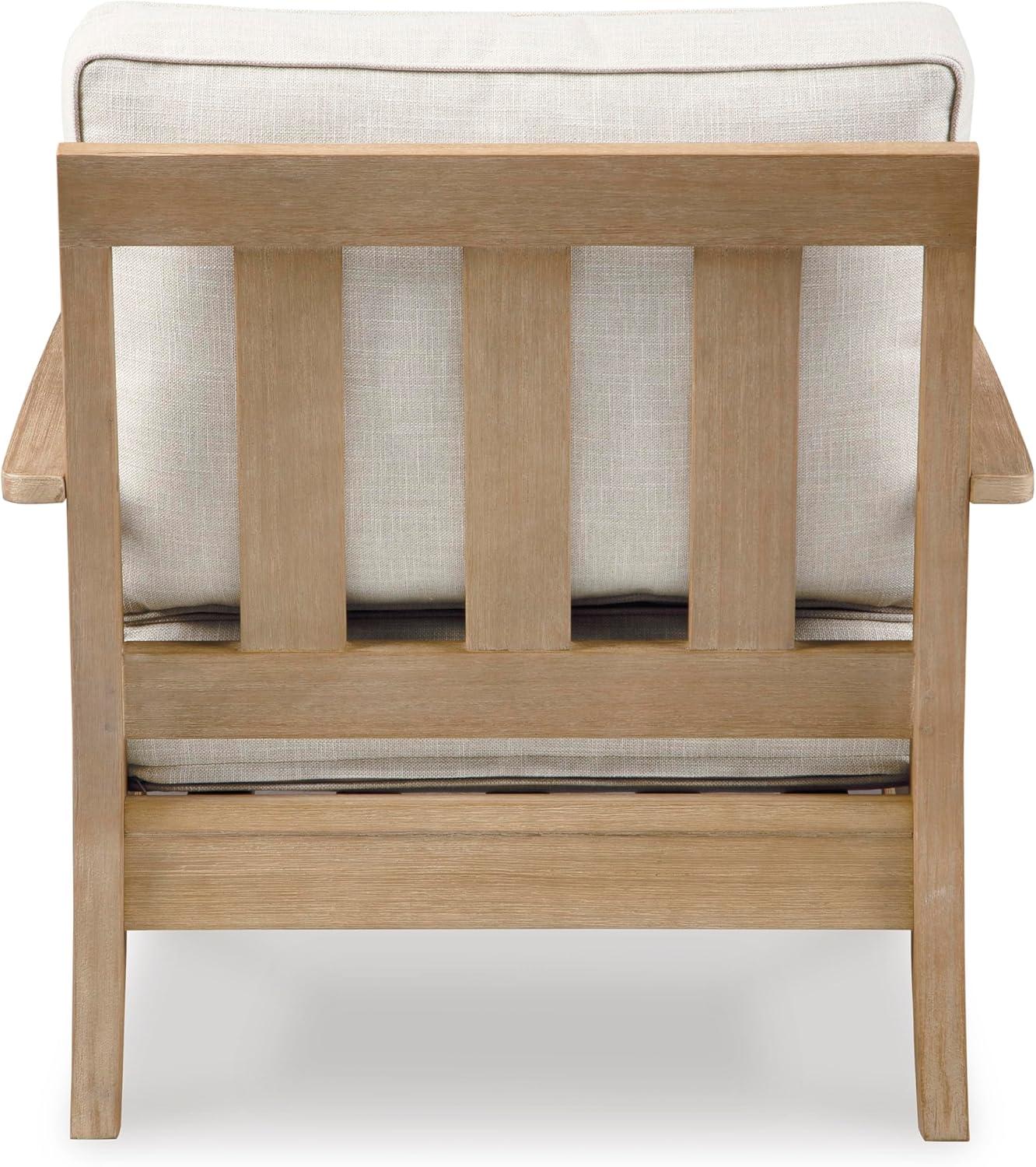 imageSignature Design by Ashley Clare View Symmetrical Contemporary 3Piece Outdoor Sectional with Cushion and 6 Throw Pillows BeigeLinen