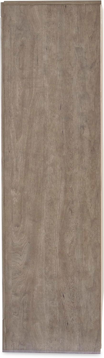 imageSignature Design by Ashley Culverbach Coastal 6Drawer Dresser and Mirror with AntiTipping Restraint Gray5 Drawer Chest