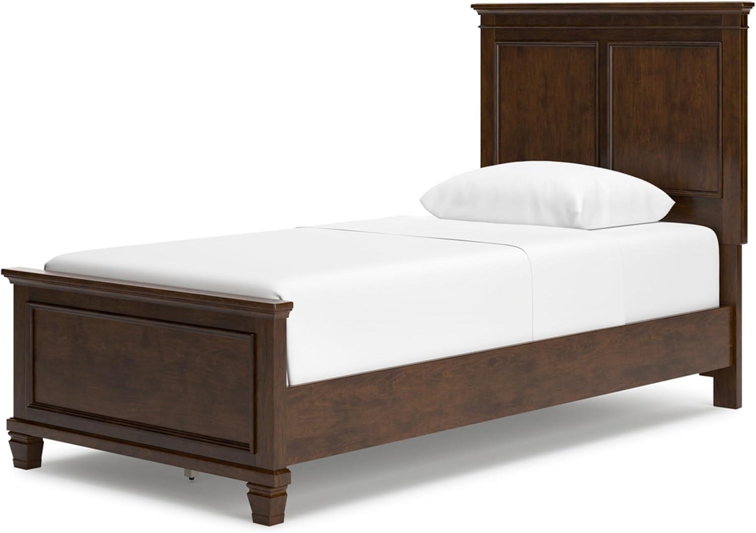 imageSignature Design by Ashley Lanolee Farmhouse Panel Storage Bed Foundation or Box Spring Not Needed King BlackBrown