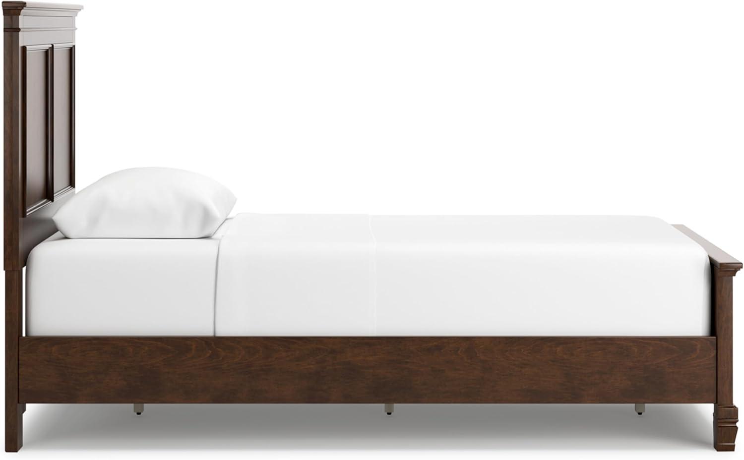 imageSignature Design by Ashley Lanolee Farmhouse Panel Storage Bed Foundation or Box Spring Not Needed King BlackBrown