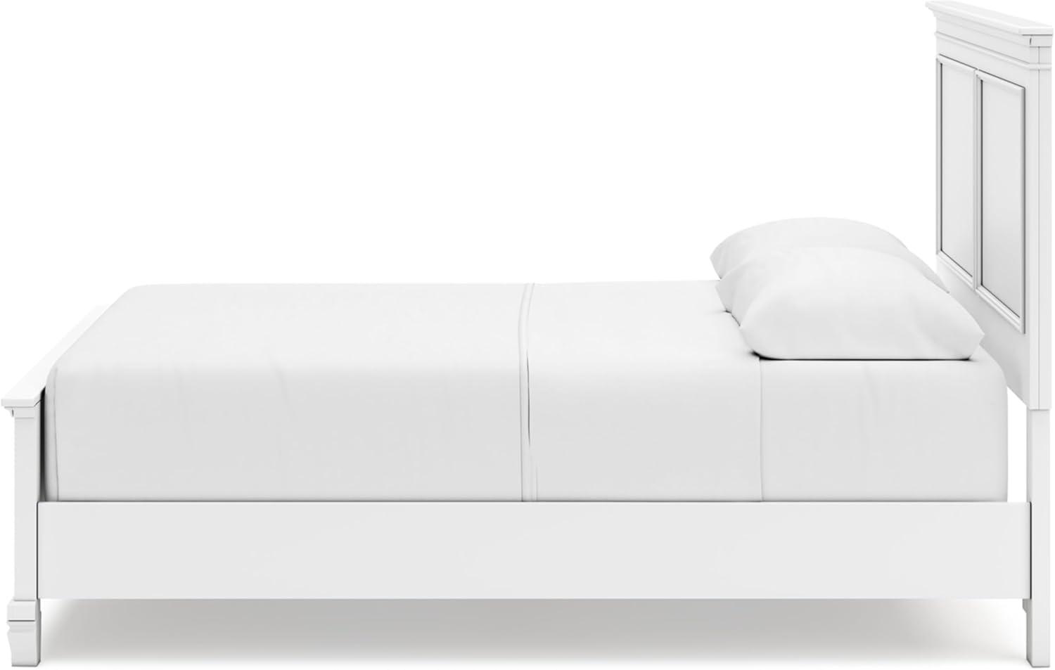 imageSignature Design by Ashley Lanolee Farmhouse Panel Storage Bed Foundation or Box Spring Not Needed King BlackWhite