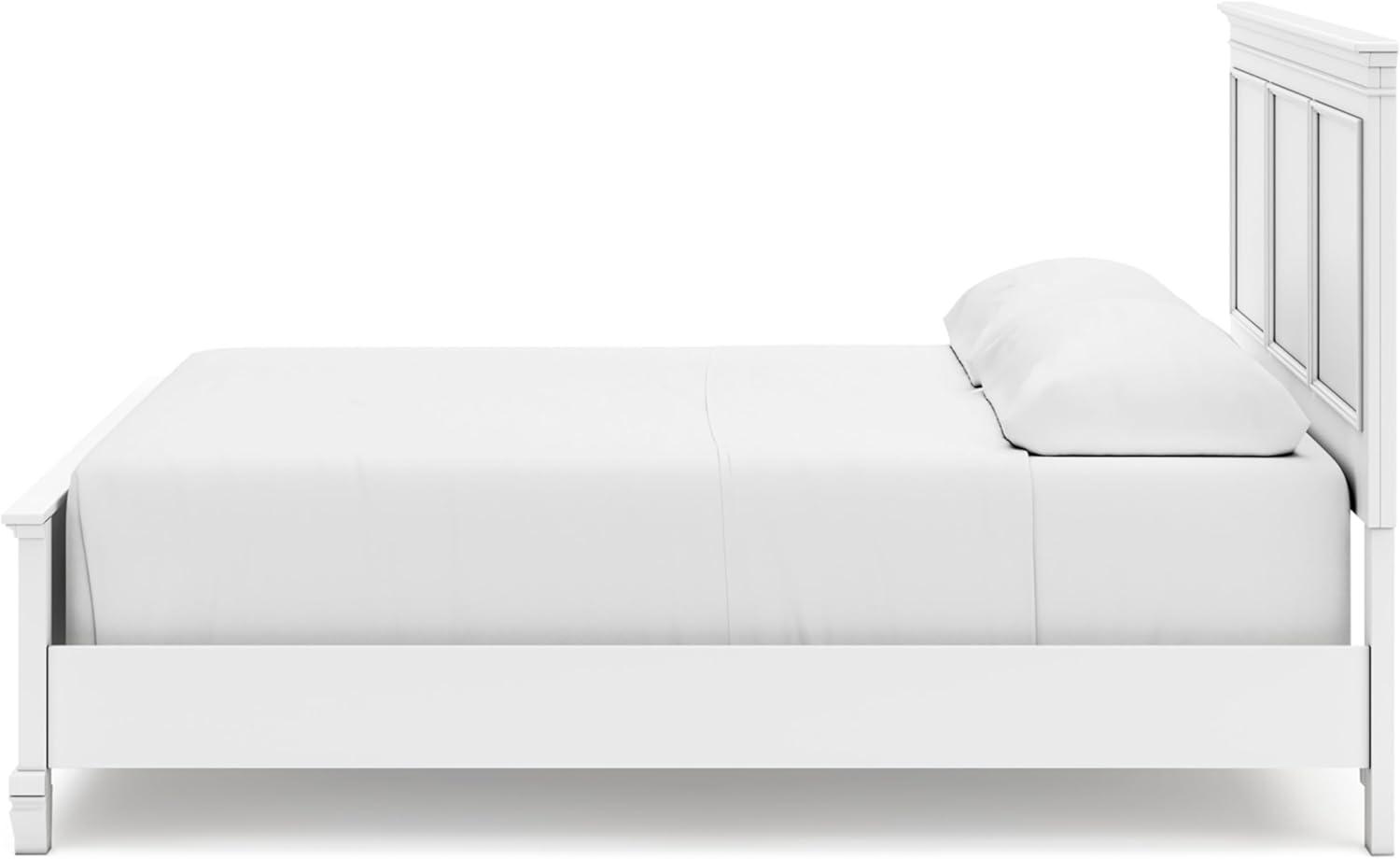 imageSignature Design by Ashley Lanolee Farmhouse Panel Storage Bed Foundation or Box Spring Not Needed King BlackWhite