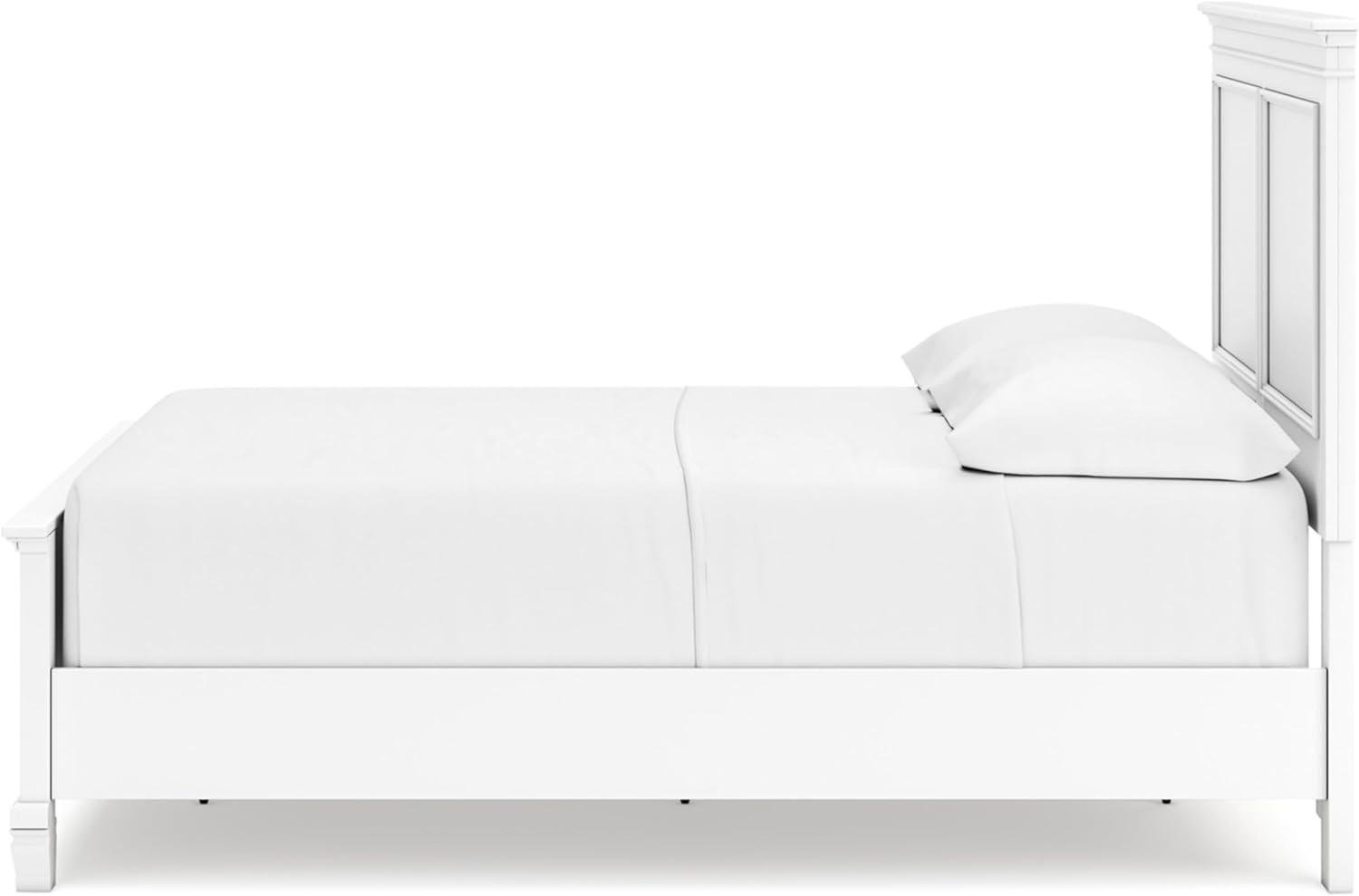 imageSignature Design by Ashley Lanolee Farmhouse Panel Storage Bed Foundation or Box Spring Not Needed King BlackWhite