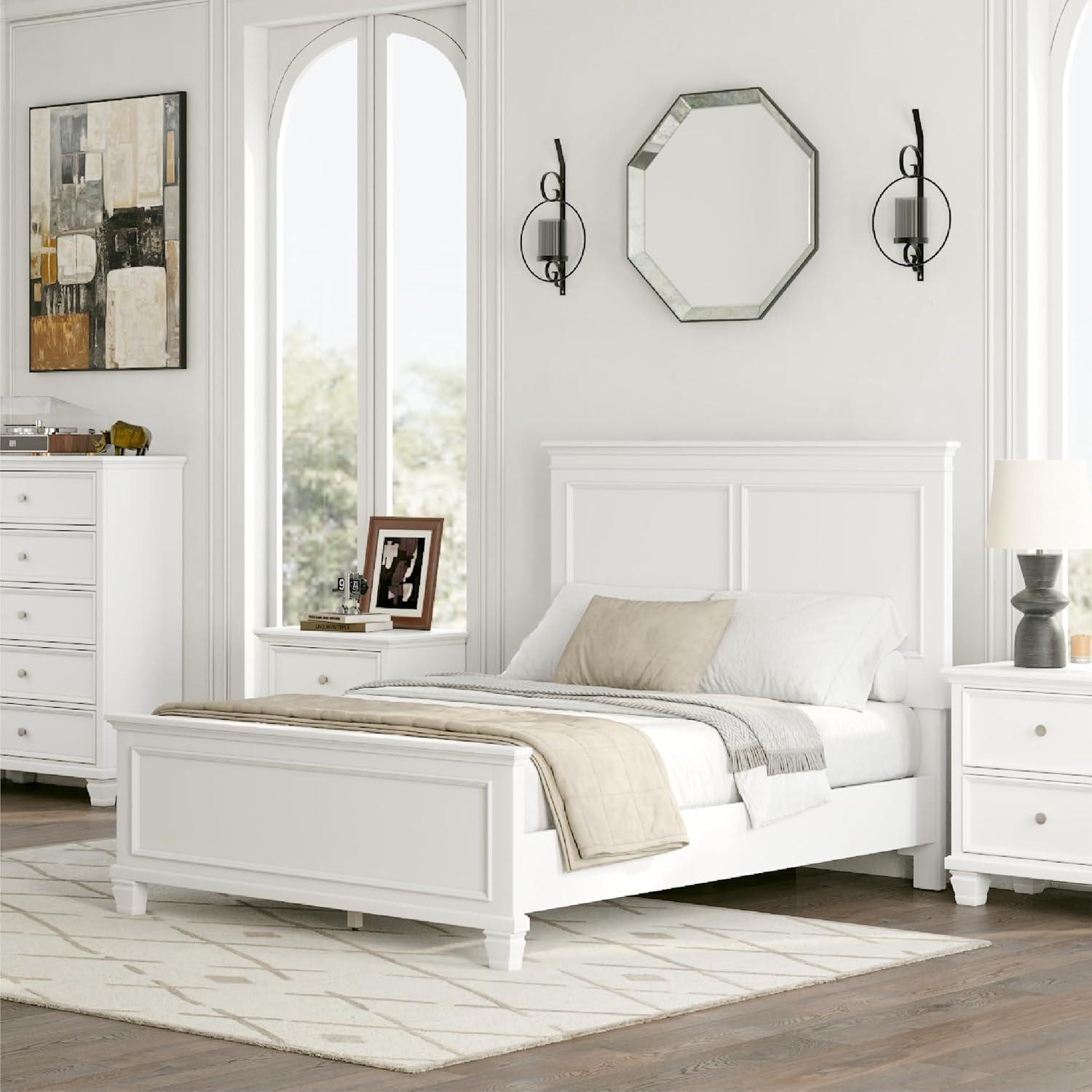 imageSignature Design by Ashley Lanolee Farmhouse Panel Storage Bed Foundation or Box Spring Not Needed King BlackWhite